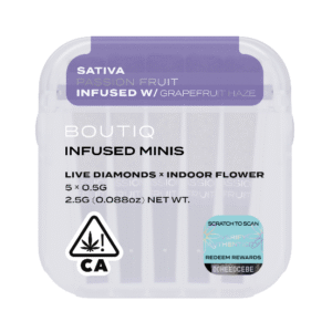 Boutiq Infused Minis Pre Rolls Passion Fruit x Grapefruit Haze